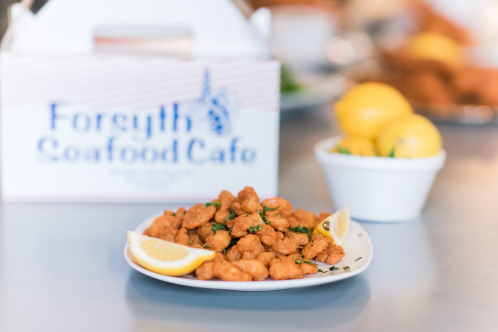Food from Forsyth Seafood Market & Cafe