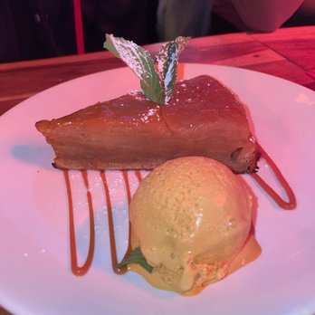 Amelie - Apple tatin with caramel ice cream -- interesting not my favorite - French Near Me - New York, New York
