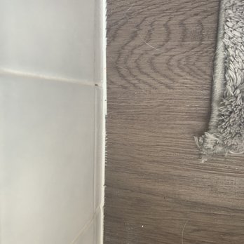 Carpet One Floor & Home - More examples with white calking - Flooring Near Me - Orange Park, Florida