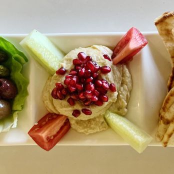 Coco Lezzone - BABA GHANOUSH & POMEGRANATE - Mediterranean Near Me - Washington, DC, District of Columbia
