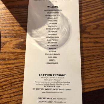 Glacier BrewHouse - More beer - American Near Me - Anchorage, Alaska