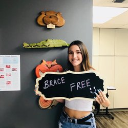 Manisha Sisodia, DDS - Sisodia Orthodontics - Izzy so happy to be brave free!