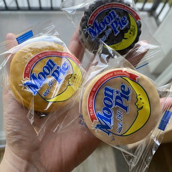 MoonPie General Store - Chattanooga - three cookies wrapped in plastic wrap - Toy Stores Near Me - Chattanooga, Tennessee