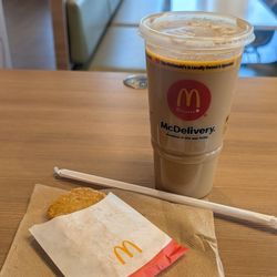 McDonald's - Coffee after biking 3.58 miles... And to fuel the 4 miles back