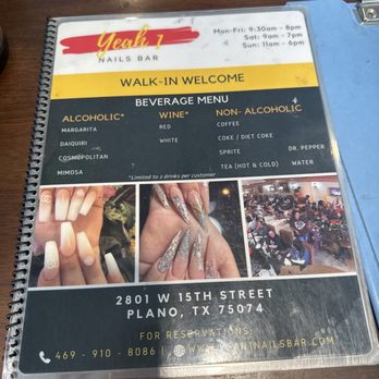 Yeah 1 Nails Bar - Nail Salons Near Me - Plano, Texas