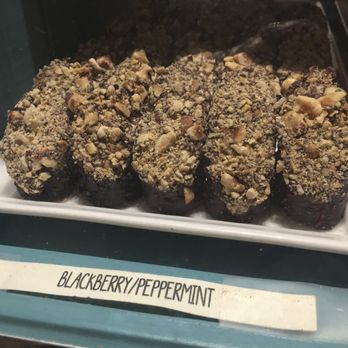 Nibble Chocolate - Blackberry Peppermint truffles - Chocolatiers & Shops Near Me - San Diego, California Nibble Chocolate - Blackberry Peppermint truffles - Chocolatiers & Shops Near Me - San Diego, California
