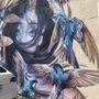 Photo of Dizzy mural