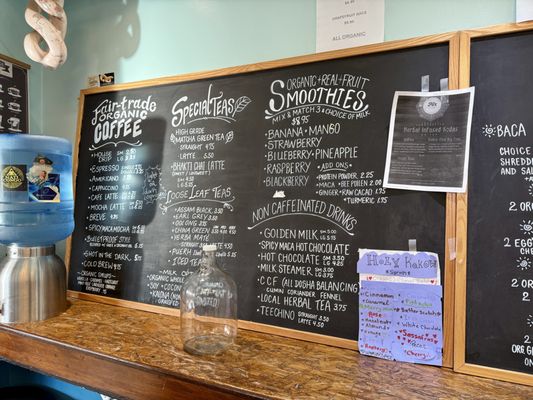 Menu photo 1 The Cloud Station Crestone, CO Menu photo 1 The Cloud Station Crestone, CO
