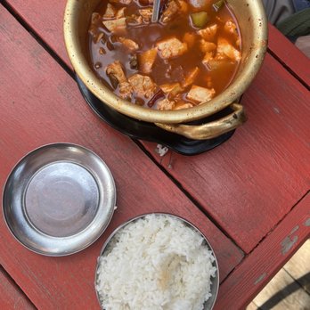 Moon's Korean Kitchen - Tofu soup (no egg) - Korean Near Me - Kyburz, California