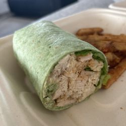 Creative Cafe - Chicken Caesar wrap