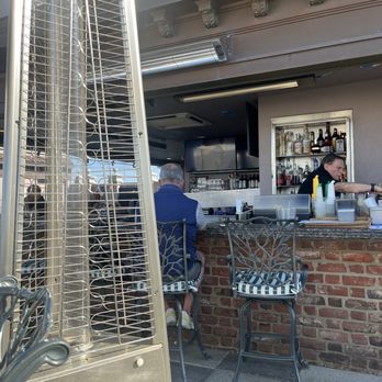 Pavilion Bar - View of bar from seat - Bars Near Me - Charleston, South Carolina