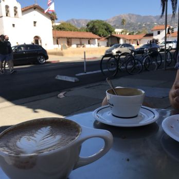 Handlebar Coffee Roasters - Our awesome view while sipping our drinks. - Coffee Roasteries Near Me - Santa Barbara, California
