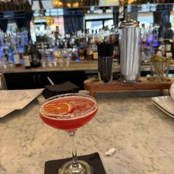 Chive Sea Bar & Lounge - Blood orange martini - Seafood Near Me - Savannah, Georgia