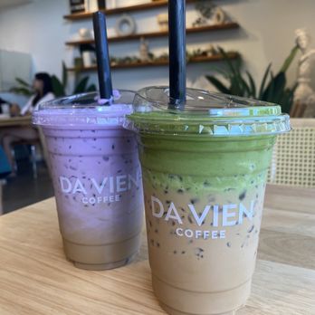Da Vien Coffee - Ube Coffee & Matcha Foam Coffee - Desserts Near Me - Westminster, California
