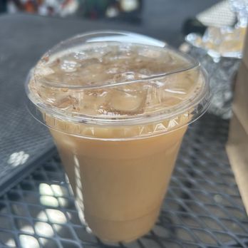 Moo & Brew - cinnamon bun milk tea - Bubble Tea Near Me - Placerville, California