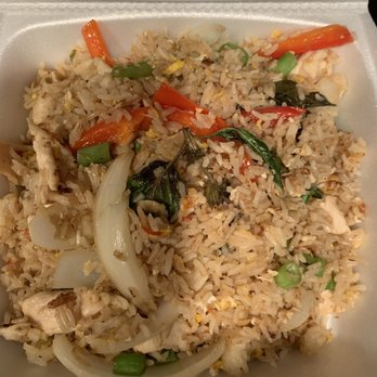 Panang Thai Cuisine - Thai Basil Fried Rice - Thai Near Me - Houston, Texas