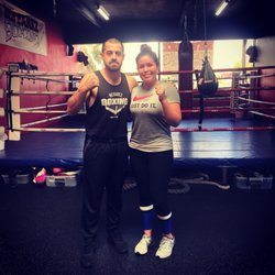 Nevarez Boxing - Coach Brian and I