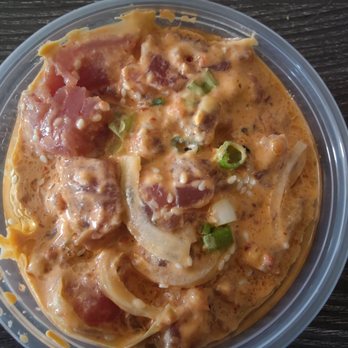 Ai Pono Cafe - 1/2 lb spicy tuna poke - Asian Fusion Near Me - Costa Mesa, California Ai Pono Cafe - 1/2 lb spicy tuna poke - Asian Fusion Near Me - Costa Mesa, California