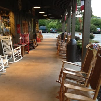 Cracker Barrel Old Country Store - My grandparents, parents, aunts and uncles used to love to sit in these chairs when the restaurant was too busy. - New American Near Me - Richmond, Indiana