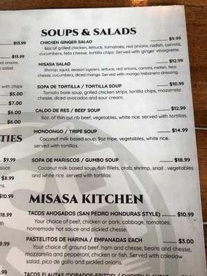 Menu photo 2 Misasa Latin Grill Oklahoma City, OK Menu photo 2 Misasa Latin Grill Oklahoma City, OK