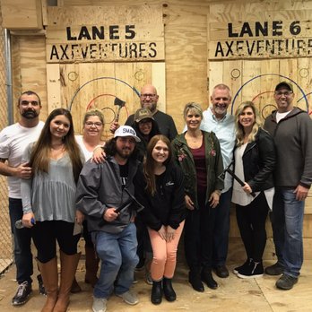 AxeVentures - Nashville - Drankin' and throwin' axes. - Axe Throwing Near Me - Nashville, Tennessee