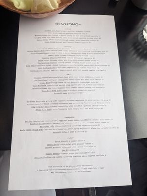 Menu photo 1 Ping Pong Chicago, IL Menu photo 1 Ping Pong Chicago, IL