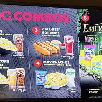 AMC Hampton Towne Centre 24 - Menu (combos) - Cinema Near Me - Hampton, Virginia