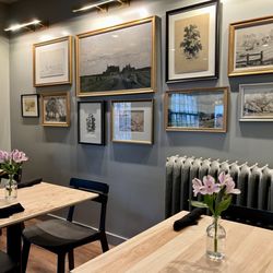 Olives - Recently remodeled interior by Jean Stoffer Design. Renovation will be an episode on The Established Home on Magnolia Network Winter 2024.