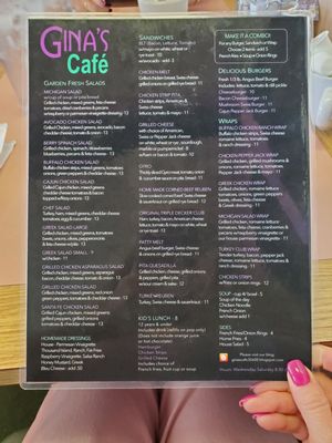 Menu photo 4 Gina's Cafe Clinton Township, MI Menu photo 4 Gina's Cafe Clinton Township, MI