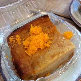 Khao Nom - Roasted taro custard cake 2.75/5. If you soak it in the taro balls dessert soup 3.5/5. - Desserts Near Me - Elmhurst, New York Khao Nom - Roasted taro custard cake 2.75/5. If you soak it in the taro balls dessert soup 3.5/5. - Desserts Near Me - Elmhurst, New York