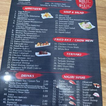 Sake - Dinner menu. - Japanese Near Me - Sacramento, California Sake - Dinner menu. - Japanese Near Me - Sacramento, California