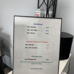 EveryBodies Therapeutic Massage - Skin products