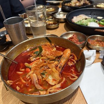 Ondam - Jjambbong Kalguksu 해물짬뽕칼국수 Bossam 온담보쌈 Seafood Pancake 해물파전 Mini Cheese Tteok 미니치즈떡 Budae Jjigae 부대찌개 - Korean Near Me - Santa Clara, California Ondam - Jjambbong Kalguksu 해물짬뽕칼국수 Bossam 온담보쌈 Seafood Pancake 해물파전 Mini Cheese Tteok 미니치즈떡 Budae Jjigae 부대찌개 - Korean Near Me - Santa Clara, California