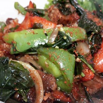 Nan Thai Restaurant - Crispy Pork Belly Kapow - Thai Near Me - Herndon, Virginia Nan Thai Restaurant - Crispy Pork Belly Kapow - Thai Near Me - Herndon, Virginia