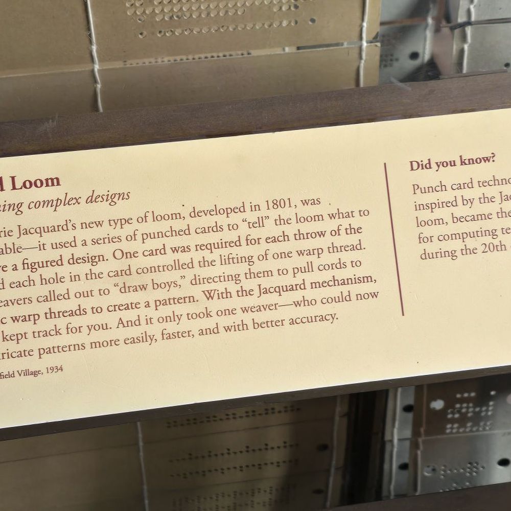Greenfield Village - Loom, awesome expo/demo! - Museums Near Me - Dearborn, Michigan Greenfield Village - Loom, awesome expo/demo! - Museums Near Me - Dearborn, Michigan