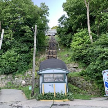 Fenelon Place Elevator Company - What it looks like from the bottom - Elevator Services Near Me - Dubuque, Iowa