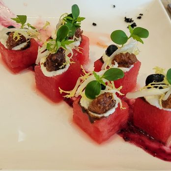 Bloom - Watermelon  salad - New American Near Me - Verona, New Jersey