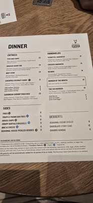 Menu photo 7 Guinness Open Gate Brewery Chicago, IL Menu photo 7 Guinness Open Gate Brewery Chicago, IL
