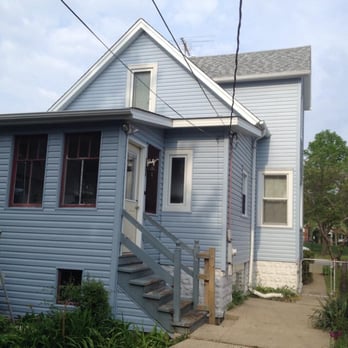 Second City Roofing & Exteriors - The back porch once the siding was finished. - Roofing Near Me - Chicago, Illinois
