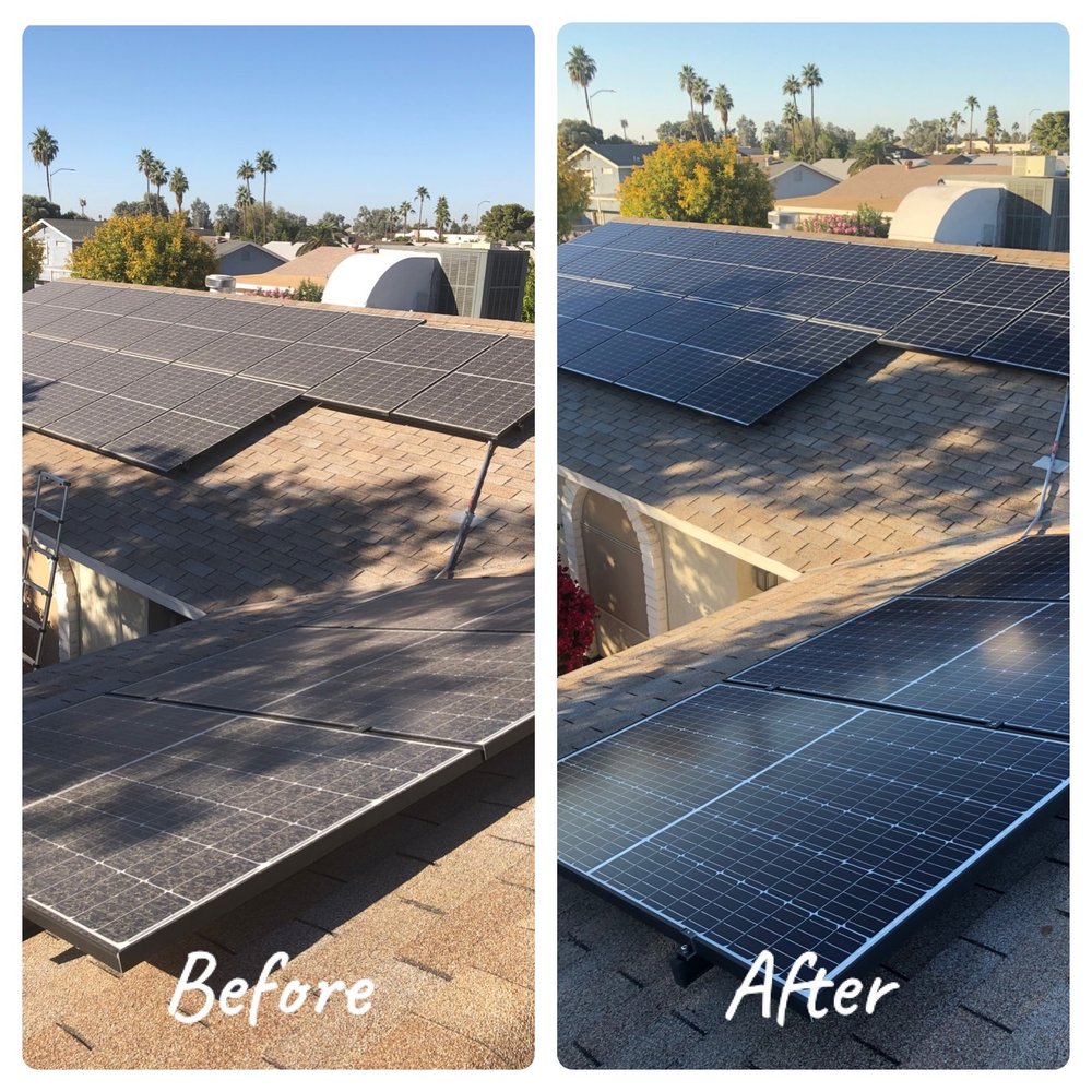 THE VALLEY SOLAR PANEL CLEANING Updated September 2024 Request a