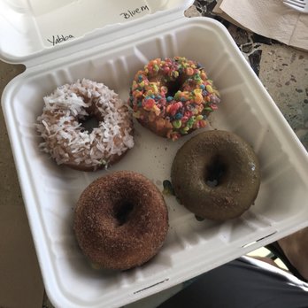 Sandy Pony Donuts - Sea foam, sand dune, blue moon, yabba dabba (doo) - Donuts Near Me - Annapolis, Maryland