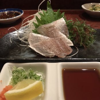 Sushi Robata - Crimson Sea-Bream sashimi! - Sushi Bars Near Me - Dallas, Texas Sushi Robata - Crimson Sea-Bream sashimi! - Sushi Bars Near Me - Dallas, Texas