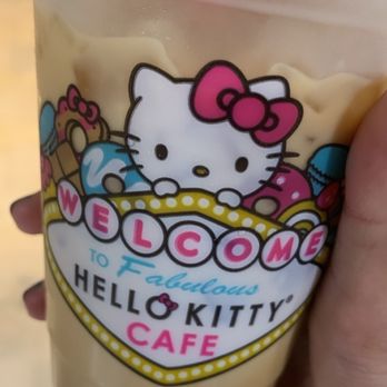 Hello Kitty Cafe - Sugar free iced vanilla late - Themed Cafes Near Me - Las Vegas, Nevada Hello Kitty Cafe - Sugar free iced vanilla late - Themed Cafes Near Me - Las Vegas, Nevada
