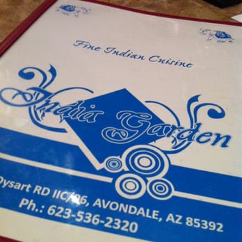 India Garden - Menu - Indian Near Me - Avondale, Arizona India Garden - Menu - Indian Near Me - Avondale, Arizona