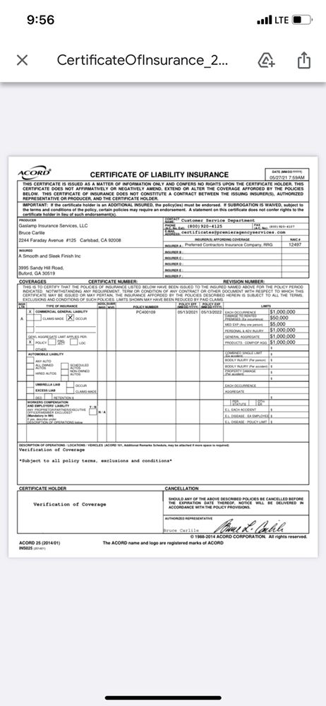 Slide of A Smooth and Sleek Finish