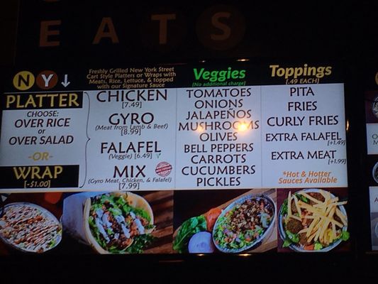 Menu photo 4 New York Eats Arlington, TX