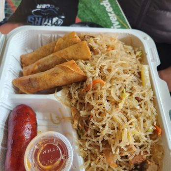 Pepa's Lumpia - Auburn - Value meal with pansit and lumpia. Paid extra for added longanisa. - Filipino Near Me - Auburn, Washington Pepa's Lumpia - Auburn - Value meal with pansit and lumpia. Paid extra for added longanisa. - Filipino Near Me - Auburn, Washington