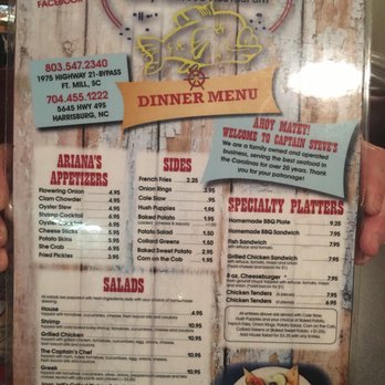 Captain Steve's - Seafood Near Me - Fort Mill, South Carolina