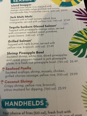 Menu photo 1 Bahama Breeze Fort Myers, FL