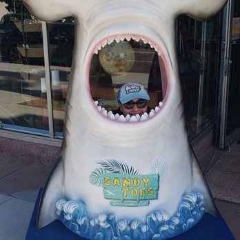Sandy Toes Gift Store - Had to take a picture in the shark - Gift Shops Near Me - Oceanside, California Sandy Toes Gift Store - Had to take a picture in the shark - Gift Shops Near Me - Oceanside, California